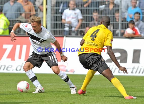 5. Spieltag 2. Bundesliga SV 1916 Sandhausen - SG Dynamo Dresden (© Kraichgausport / Loerz)